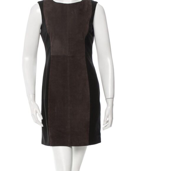 💛 $895 Rag and Bone Harrow Suede Dress - Picture 3 of 10